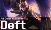 韩服王者小剧场：Deft鸟姐 强力支援杀穿全场