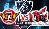 S5总决赛8进4比赛：SKT vs AHQ