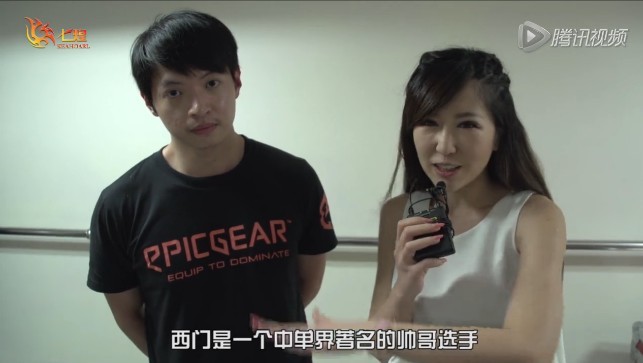 AHQ赛后采访西门：睡一觉 争取下次夺冠