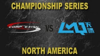 LCS北美区夏季赛：LMQ vs COL 小微笑发条神表现