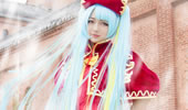 你能听见我的琴声吗 冰雪节琴女COS
