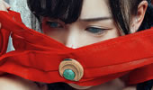巾帼不让须眉 女版盲僧唯美COS