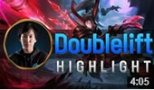 Doublelift的复仇之矛 灵巧步伐优雅的杀手