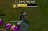 GMB Alexich中单劫第一视角 杀遍全场