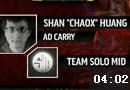 LOL职业选手专题报道：TSM战队Chaox