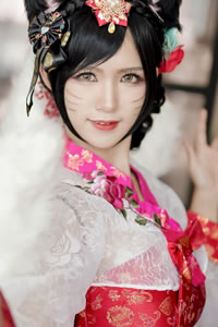 性感韩妹化身阿狸 九尾妖狐阿狸COS