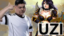 UZI轮子妈第一视角 值得学习的走位与兵线！