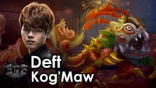 EDG韩服五排：Deft6.4版本大嘴依旧OP