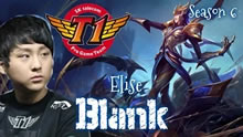 SKT T1 Blank打野蜘蛛第一视角 大战Scout瞎子！