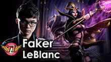 Faker中单妖姬第一视角 决战版本强势吸血鬼！