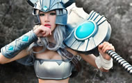女蛮王COSPLAY 我的大刀已经饥渴难耐了！