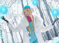 雪中女神明媚动人 最美冰雪女神辛德拉