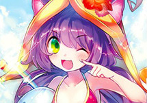 可爱性感一样不少！泳装璐璐初显少女范