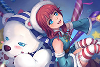 小熊脸红啦！冰雪节安妮看了就想买