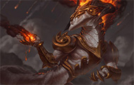 10日PBE：龙王皮肤原画 剑姬牛头遭削