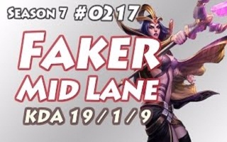 OB视角：Faker妖姬19-1-9疯狂收头