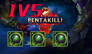 提莫1V5蘑菇实力五杀，惊呆了！