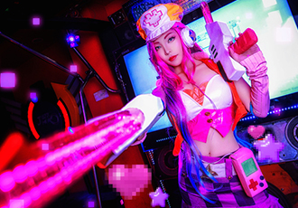 游戏厅实地美拍！电玩女枪魅力爆表