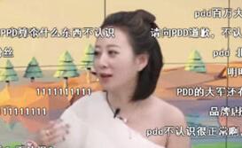 娱乐圈主持人不认识PDD，结果微博惨遭爆破