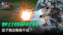 青铜组的搞笑时刻：峡谷奇葩时刻，蛮子竟会隐身不成？