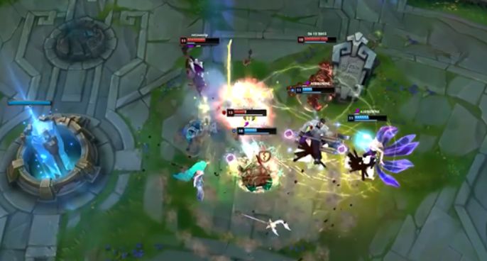 超神亚索强势1V4 无解吸血高地四杀