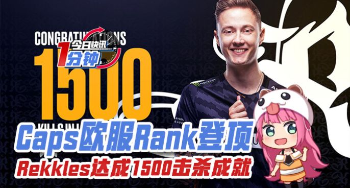今日快讯：CapsRank登顶 Rekkles达成一千五击杀