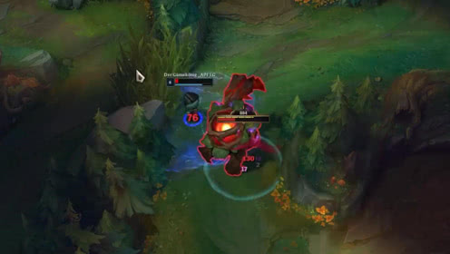 LOL：9滴血阿木木，不用大招没有惩戒，他用这种办法打红buff
