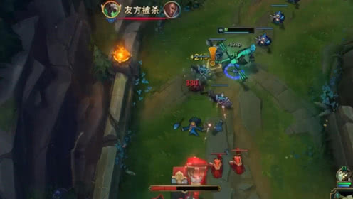 LOL：队友疯狂打信号，猴子：打野不会来的，他要是敢来我就死给他看