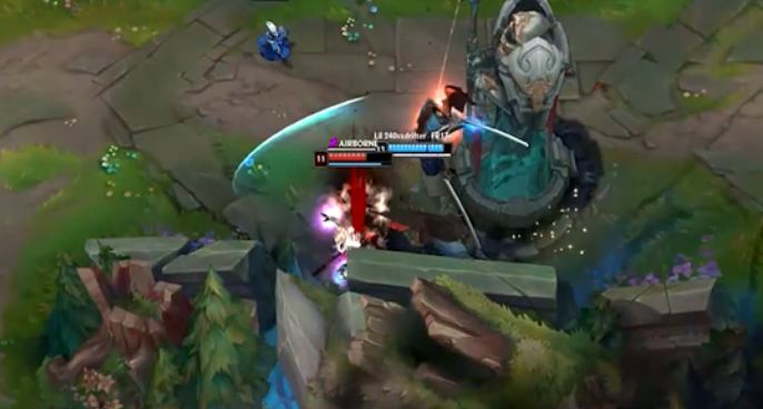 6级亚索极限1V4 满分细节秀晕对手