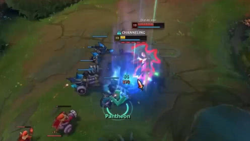 LOL：原地开大什么意思？潘森：高手才能看懂我的操作！