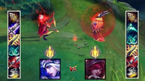LOL艾希VS霞，单挑最强ADC会是谁呢？