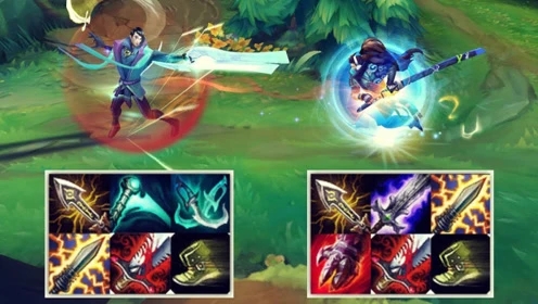 LOL新英雄厄斐琉斯VS亚索，五种武器的男人到底强不强？