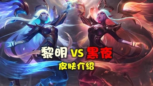 LOL 黑夜黎明新皮肤简析，奶妈的双生皮肤她不香么