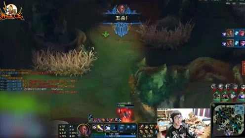 路人王 电棍国服顶尖偷男 1v3无限回血打不死