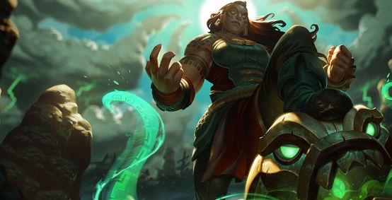 《LOL》8.4版本冰川增幅俄洛伊技能一个不空