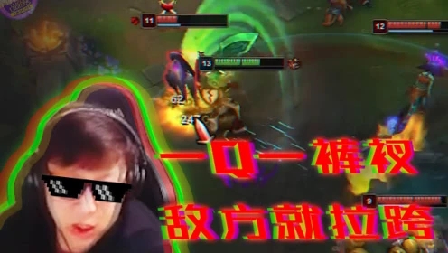 大鹌鹑LOL：这是你没见过的暴击盖伦！1v3帅气三杀，这谁顶得住啊？