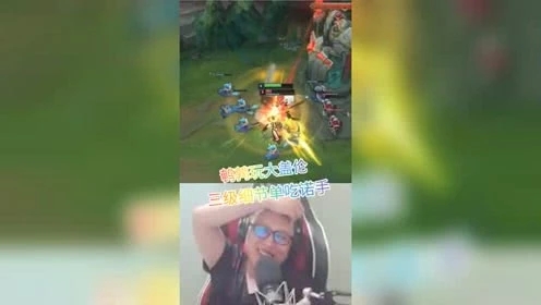 LOL大鹌鹑：盖伦三级细节单吃诺手，塔下A兵不A人