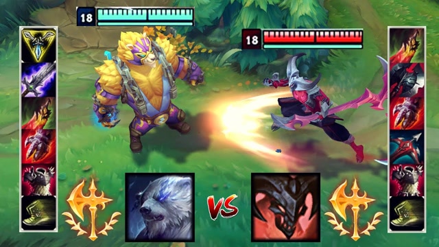  LOL：神装新版狗熊vs神装凯隐，哪个英雄更强？