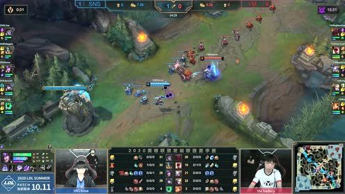 2020LDL夏季赛常规赛 YM vs SNS 第二场