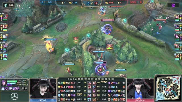2020LDL夏季赛常规赛 AC vs SNS 第一场