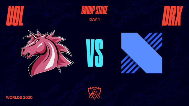 2020全球总决赛小组赛第一日 UOL vs DRX