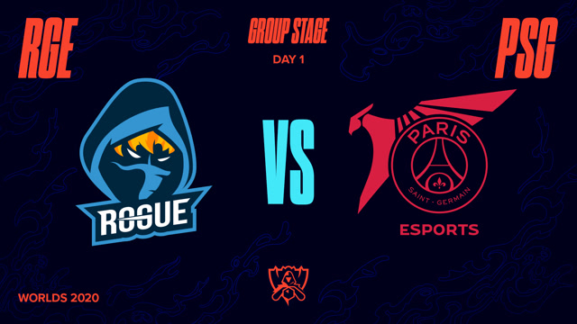 2020全球总决赛小组赛第一日 RGE vs PSG