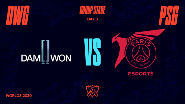 2020全球总决赛小组赛第三日 DWG vs PSG
