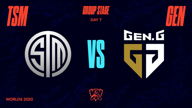 2020全球总决赛小组赛第七日 TSM vs GEN