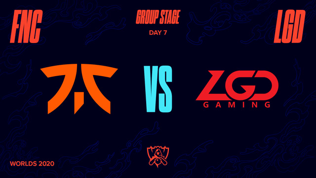 2020全球总决赛小组赛第七日 FNC vs LGD
