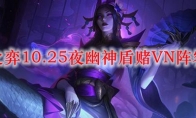 云顶之弈10.25夜幽神盾赌VN阵容搭配