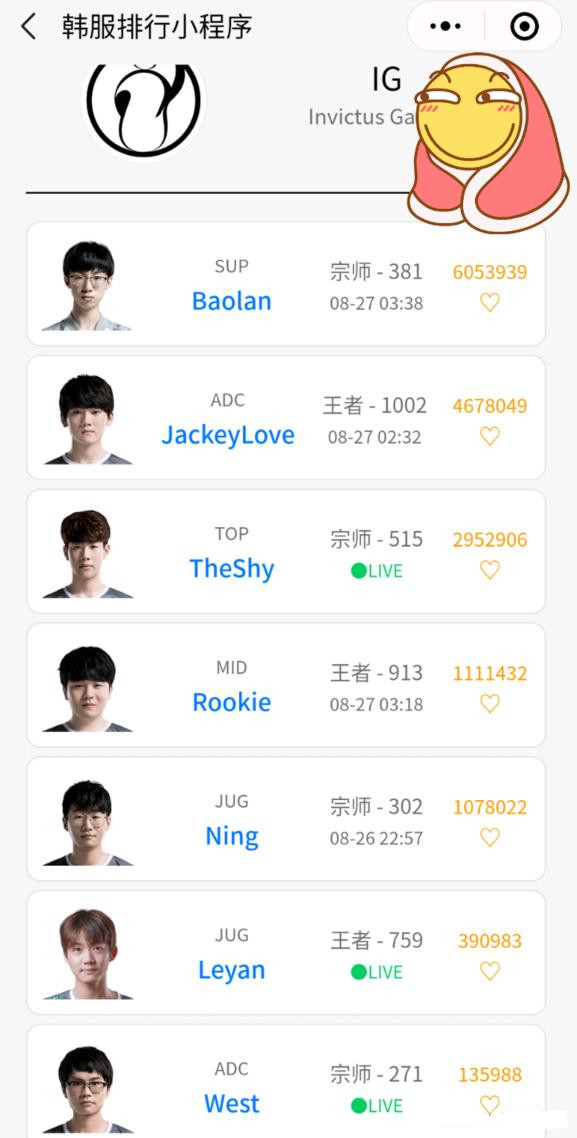 IG冒泡赛还轮换？Duke和Ning绑定训练