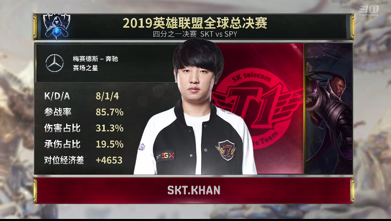 SPY无力复刻传奇 SKT发力挺进半决赛