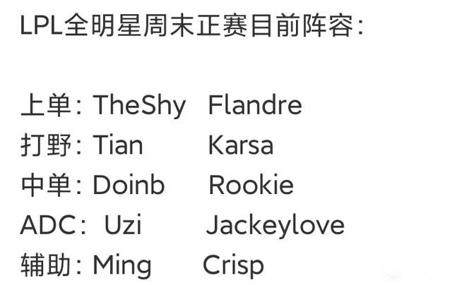 LPL全明星数据 Meiko成EDG唯一的希望