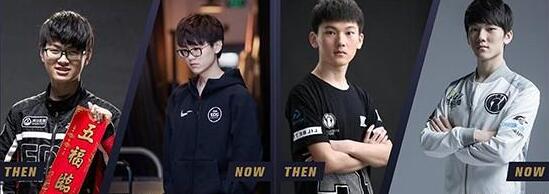 Then and Now选手对比图 Faker再现硬核点赞